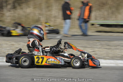 11/03/2012 : 1ère manche du Trophée Vincent Sanchez à Lavelanet (Photos Antoine Camblor) 2012 — karting