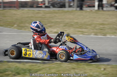 11/03/2012 : 1ère manche du Trophée Vincent Sanchez à Lavelanet (Photos Antoine Camblor) 2012 — karting