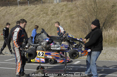 11/03/2012 : 1ère manche du Trophée Vincent Sanchez à Lavelanet (Photos Antoine Camblor) 2012 — karting
