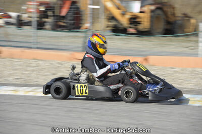 11/03/2012 : 1ère manche du Trophée Vincent Sanchez à Lavelanet (Photos Antoine Camblor) 2012 — karting