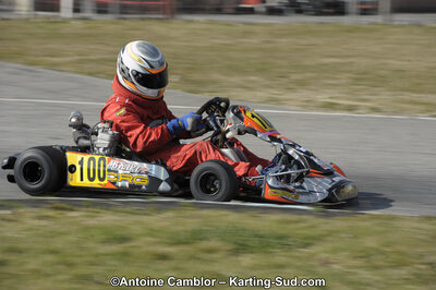 11/03/2012 : 1ère manche du Trophée Vincent Sanchez à Lavelanet (Photos Antoine Camblor) 2012 — karting