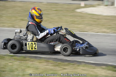11/03/2012 : 1ère manche du Trophée Vincent Sanchez à Lavelanet (Photos Antoine Camblor) 2012 — karting