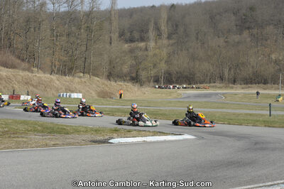 11/03/2012 : 1ère manche du Trophée Vincent Sanchez à Lavelanet (Photos Antoine Camblor) 2012 — karting