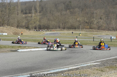 11/03/2012 : 1ère manche du Trophée Vincent Sanchez à Lavelanet (Photos Antoine Camblor) 2012 — karting