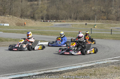 11/03/2012 : 1ère manche du Trophée Vincent Sanchez à Lavelanet (Photos Antoine Camblor) 2012 — karting
