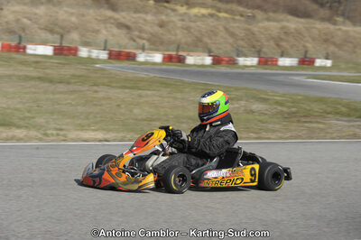 11/03/2012 : 1ère manche du Trophée Vincent Sanchez à Lavelanet (Photos Antoine Camblor) 2012 — karting