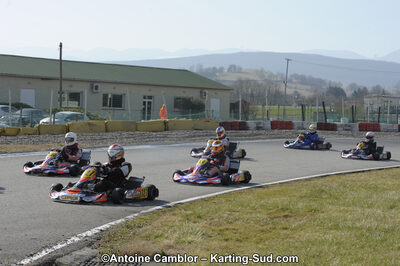 11/03/2012 : 1ère manche du Trophée Vincent Sanchez à Lavelanet (Photos Antoine Camblor) 2012 — karting