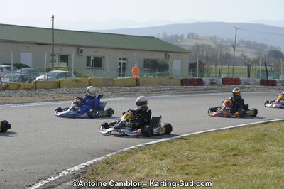 11/03/2012 : 1ère manche du Trophée Vincent Sanchez à Lavelanet (Photos Antoine Camblor) 2012 — karting
