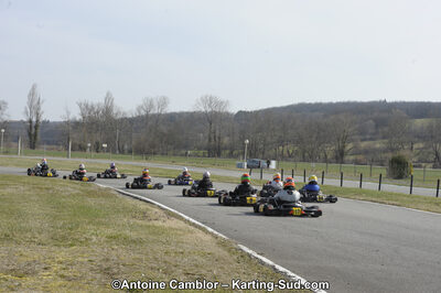 11/03/2012 : 1ère manche du Trophée Vincent Sanchez à Lavelanet (Photos Antoine Camblor) 2012 — karting