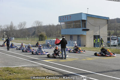 11/03/2012 : 1ère manche du Trophée Vincent Sanchez à Lavelanet (Photos Antoine Camblor) 2012 — karting