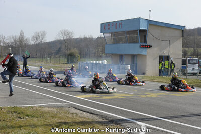 11/03/2012 : 1ère manche du Trophée Vincent Sanchez à Lavelanet (Photos Antoine Camblor) 2012 — karting