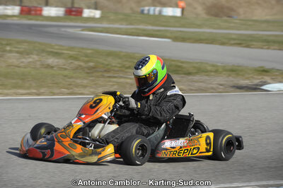 11/03/2012 : 1ère manche du Trophée Vincent Sanchez à Lavelanet (Photos Antoine Camblor) 2012 — karting