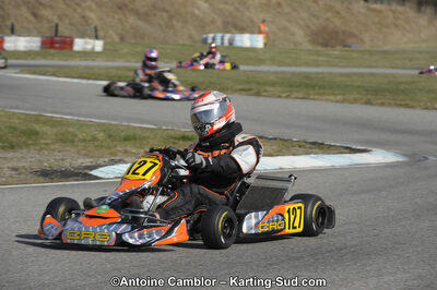 11/03/2012 : 1ère manche du Trophée Vincent Sanchez à Lavelanet (Photos Antoine Camblor) 2012 — karting