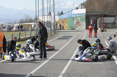 11/03/2012 : 1ère manche du Trophée Vincent Sanchez à Lavelanet (Photos Antoine Camblor) 2012 — karting