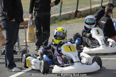 11/03/2012 : 1ère manche du Trophée Vincent Sanchez à Lavelanet (Photos Antoine Camblor) 2012 — karting