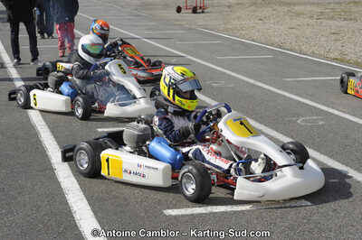 11/03/2012 : 1ère manche du Trophée Vincent Sanchez à Lavelanet (Photos Antoine Camblor) 2012 — karting