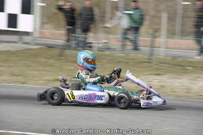 11/03/2012 : 1ère manche du Trophée Vincent Sanchez à Lavelanet (Photos Antoine Camblor) 2012 — karting