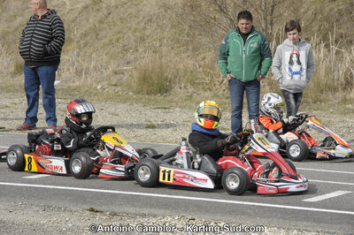 11/03/2012 : 1ère manche du Trophée Vincent Sanchez à Lavelanet (Photos Antoine Camblor) 2012 — karting