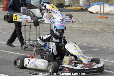 11/03/2012 : 1ère manche du Trophée Vincent Sanchez à Lavelanet (Photos Antoine Camblor) 2012 — karting