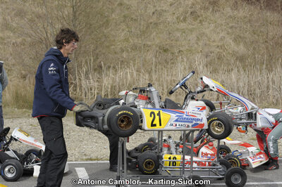 11/03/2012 : 1ère manche du Trophée Vincent Sanchez à Lavelanet (Photos Antoine Camblor) 2012 — karting