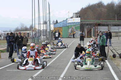 11/03/2012 : 1ère manche du Trophée Vincent Sanchez à Lavelanet (Photos Antoine Camblor) 2012 — karting