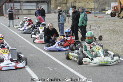 11/03/2012 : 1ère manche du Trophée Vincent Sanchez à Lavelanet (Photos Antoine Camblor) 2012 — karting