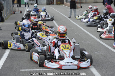 11/03/2012 : 1ère manche du Trophée Vincent Sanchez à Lavelanet (Photos Antoine Camblor) 2012 — karting