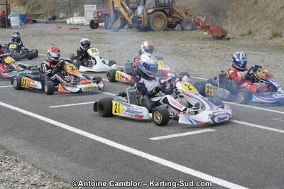 11/03/2012 : 1ère manche du Trophée Vincent Sanchez à Lavelanet (Photos Antoine Camblor) 2012 — karting