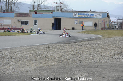 11/03/2012 : 1ère manche du Trophée Vincent Sanchez à Lavelanet (Photos Antoine Camblor) 2012 — karting