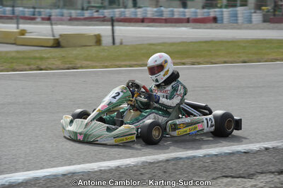 11/03/2012 : 1ère manche du Trophée Vincent Sanchez à Lavelanet (Photos Antoine Camblor) 2012 — karting