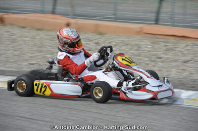 11/03/2012 : 1ère manche du Trophée Vincent Sanchez à Lavelanet (Photos Antoine Camblor) 2012 — karting