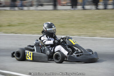 11/03/2012 : 1ère manche du Trophée Vincent Sanchez à Lavelanet (Photos Antoine Camblor) 2012 — karting