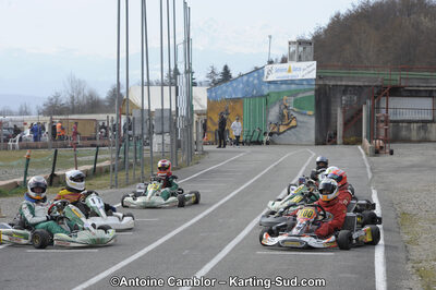 11/03/2012 : 1ère manche du Trophée Vincent Sanchez à Lavelanet (Photos Antoine Camblor) 2012 — karting