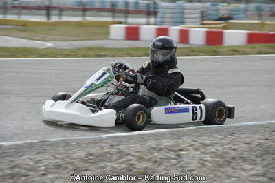 11/03/2012 : 1ère manche du Trophée Vincent Sanchez à Lavelanet (Photos Antoine Camblor) 2012 — karting