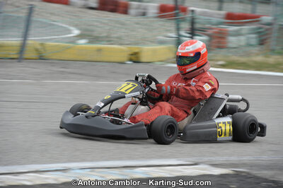 11/03/2012 : 1ère manche du Trophée Vincent Sanchez à Lavelanet (Photos Antoine Camblor) 2012 — karting