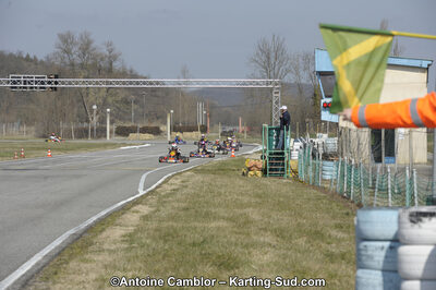 11/03/2012 : 1ère manche du Trophée Vincent Sanchez à Lavelanet (Photos Antoine Camblor) 2012 — karting