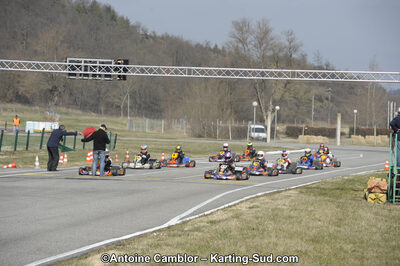 11/03/2012 : 1ère manche du Trophée Vincent Sanchez à Lavelanet (Photos Antoine Camblor) 2012 — karting