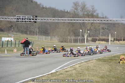 11/03/2012 : 1ère manche du Trophée Vincent Sanchez à Lavelanet (Photos Antoine Camblor) 2012 — karting