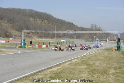 11/03/2012 : 1ère manche du Trophée Vincent Sanchez à Lavelanet (Photos Antoine Camblor) 2012 — karting