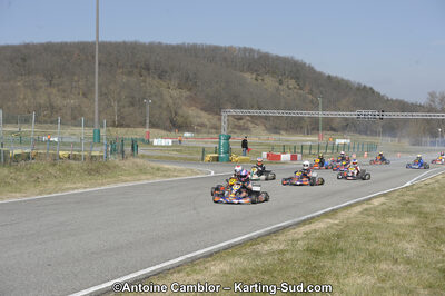 11/03/2012 : 1ère manche du Trophée Vincent Sanchez à Lavelanet (Photos Antoine Camblor) 2012 — karting