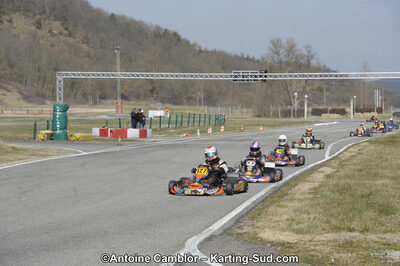 11/03/2012 : 1ère manche du Trophée Vincent Sanchez à Lavelanet (Photos Antoine Camblor) 2012 — karting