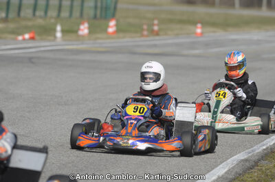 11/03/2012 : 1ère manche du Trophée Vincent Sanchez à Lavelanet (Photos Antoine Camblor) 2012 — karting