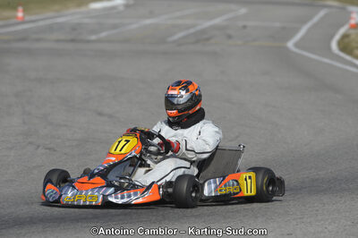 11/03/2012 : 1ère manche du Trophée Vincent Sanchez à Lavelanet (Photos Antoine Camblor) 2012 — karting