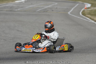 11/03/2012 : 1ère manche du Trophée Vincent Sanchez à Lavelanet (Photos Antoine Camblor) 2012 — karting