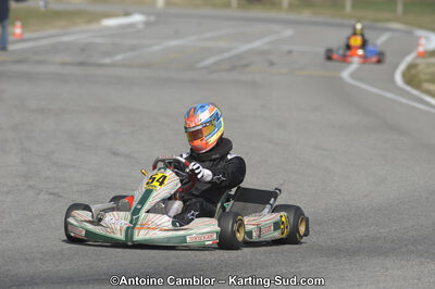 11/03/2012 : 1ère manche du Trophée Vincent Sanchez à Lavelanet (Photos Antoine Camblor) 2012 — karting