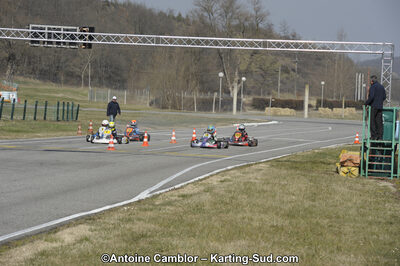 11/03/2012 : 1ère manche du Trophée Vincent Sanchez à Lavelanet (Photos Antoine Camblor) 2012 — karting