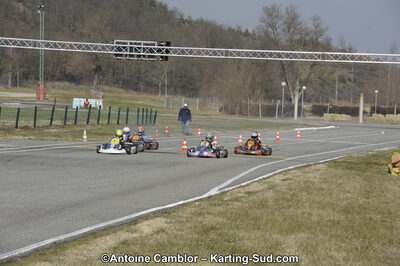 11/03/2012 : 1ère manche du Trophée Vincent Sanchez à Lavelanet (Photos Antoine Camblor) 2012 — karting
