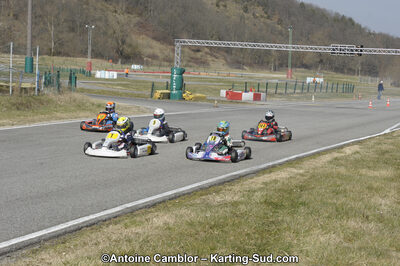 11/03/2012 : 1ère manche du Trophée Vincent Sanchez à Lavelanet (Photos Antoine Camblor) 2012 — karting