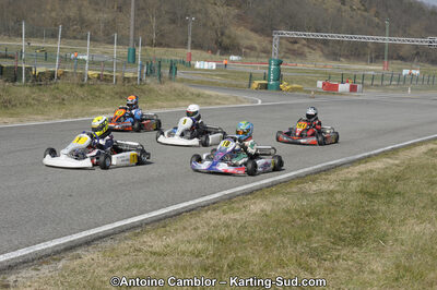 11/03/2012 : 1ère manche du Trophée Vincent Sanchez à Lavelanet (Photos Antoine Camblor) 2012 — karting