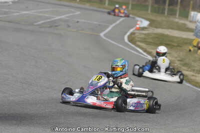 11/03/2012 : 1ère manche du Trophée Vincent Sanchez à Lavelanet (Photos Antoine Camblor) 2012 — karting